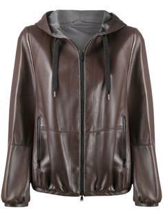 Brunello Cucinelli куртка с капюшоном
