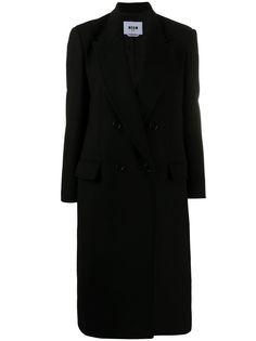 MSGM однобортное пальто