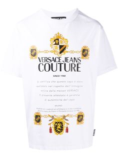 Versace Jeans Couture logo print T-shirt