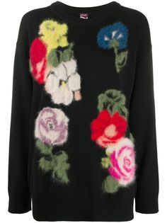 Paul Smith floral-intarsia jumper