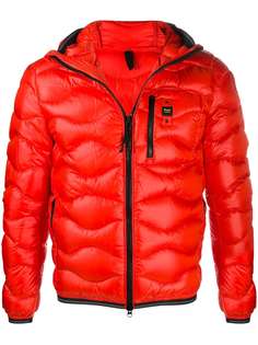 Blauer padded zip-up down jacket