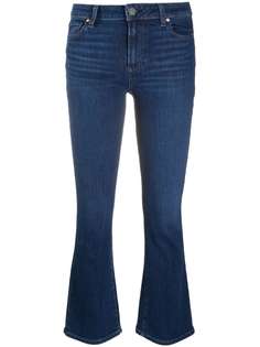 PAIGE cropped flared trousers