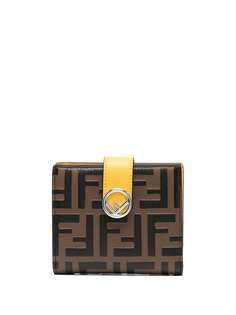 Fendi FF logo-print wallet