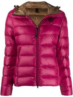 Blauer padded zip-up down jacket