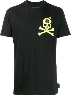 Philipp Plein футболка с принтом Skull