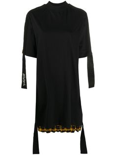 Palm Angels клетчатое платье