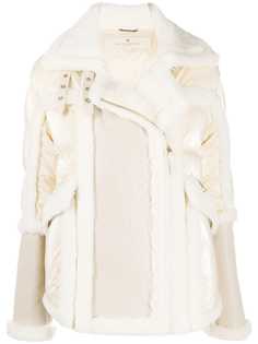 Nicole Benisti shell-panelled shearling coat