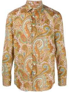 Etro paisley-print button-up shirt