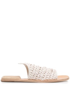 Officine Creative Contraire woven slides
