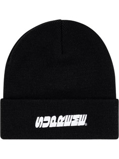 Supreme шапка бини с вышитым логотипом