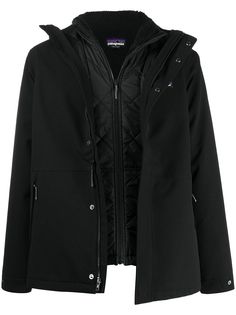 Patagonia layered quilted jacket