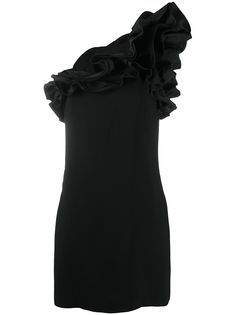 Amen ruffle one-shoulder mini dress Amen.