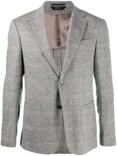 Z Zegna check print blazern