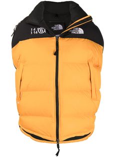 MM6 Maison Margiela дутый жилет из коллаборации с The North Face