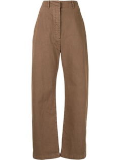 Lemaire high-rise wide leg trousers