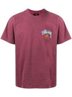 Stussy logo cotton t-shirt