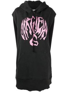 MM6 Maison Margiela худи оверсайз без рукавов