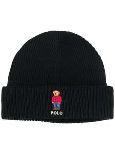 Polo Ralph Lauren шапка бини с вышивкой Polo Bear