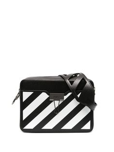Off-White DIAG CAMERA BAG INDUSTRIAL BLACK WHITE