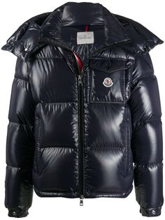 Moncler пуховик Montbeliard на молнии