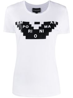 Emporio Armani футболка с графичным принтом