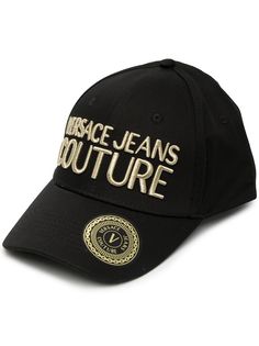 Versace Jeans Couture бейсболка с вышитым логотипом