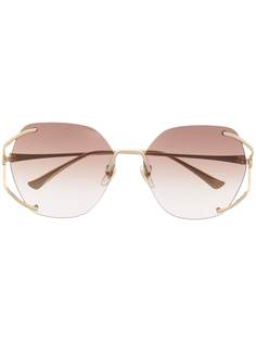 Gucci Eyewear солнцезащитные очки в круглой оправе