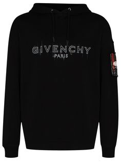 Givenchy logo-print cotton hoodie