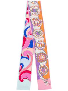 Emilio Pucci твиловый платок Quirimbas с принтом