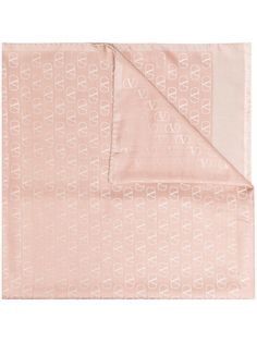 Valentino Garavani all-over logo print scarf