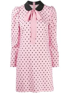 RedValentino polka dot shift dress