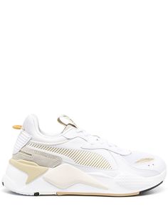 Puma tonal colour block lace-up trainers