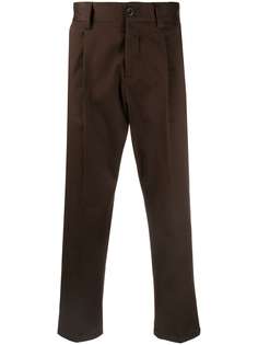 Pt01 cropped straight-leg trousers