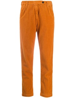 Massimo Alba mid-rise cropped corduroy trousers
