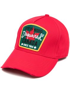 Dsquared2 logo patch cap