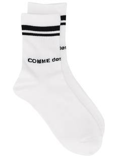 Comme Des Garçons трикотажные носки с логотипом