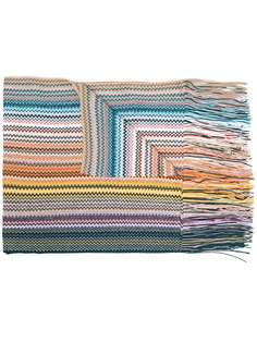 M Missoni полосатый шарф