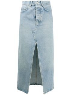 AllSaints Dottie denim skirt