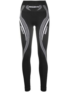 MISBHV geometric stretch leggings