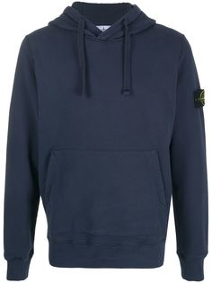 Stone Island худи с нашивкой-логотипом