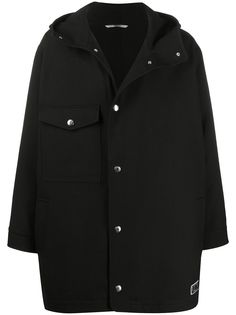 Valentino hooded parka coat