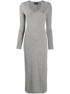 Polo Ralph Lauren V-neck cashmere dress