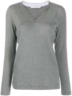 Fabiana Filippi V-neck knit jumper