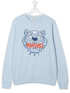 Kenzo Kids толстовка с вышивкой