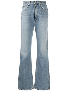 AGOLDE straight-leg washed jeans