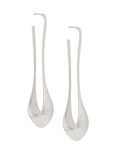 Lemaire long drop-shaped earrings