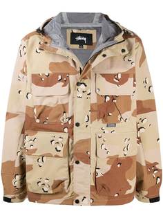 Stussy camouflage-print jacket