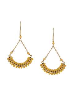 Isabel Marant stone-embellished chandelier earrings