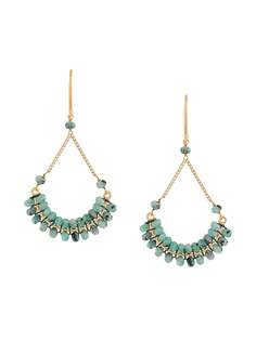 Isabel Marant stone-embellished chandelier earrings