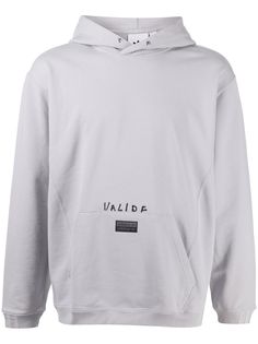 adidas grey long-sleeve hoodie